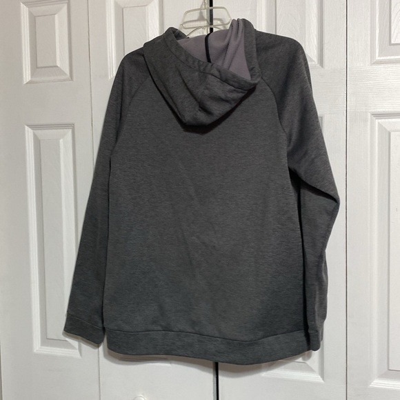 Nike Gray Hoodie with White Logo - Picture 6 of 12